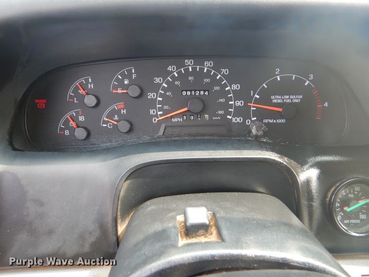 image for item GM9184 2008 Ford F750 Super Duty XL  utility truck