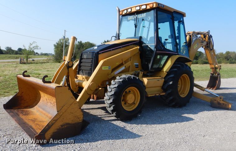image for item GM9193 2004 Caterpillar 416D  backhoe