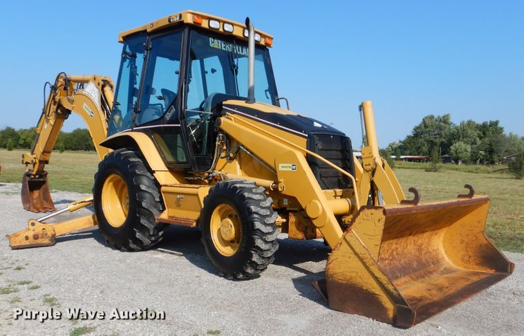 image for item GM9193 2004 Caterpillar 416D  backhoe