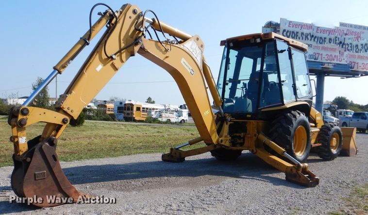 image for item GM9193 2004 Caterpillar 416D  backhoe