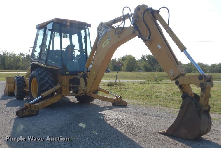 image for item GM9193 2004 Caterpillar 416D  backhoe