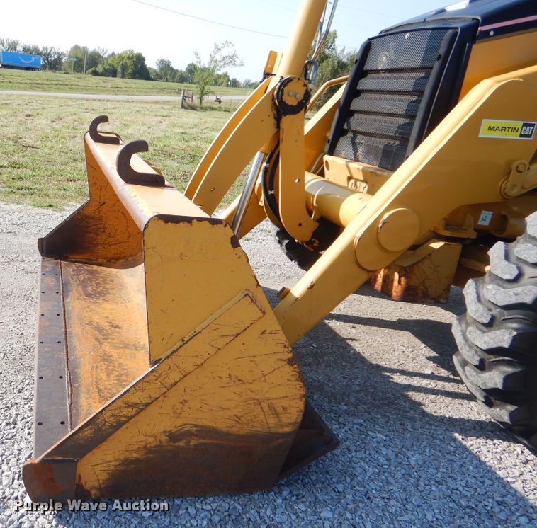 image for item GM9193 2004 Caterpillar 416D  backhoe
