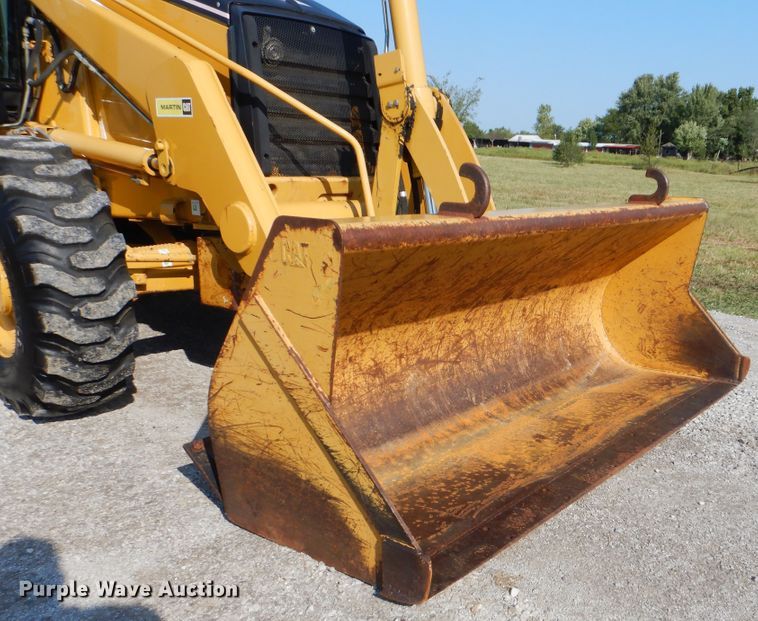 image for item GM9193 2004 Caterpillar 416D  backhoe