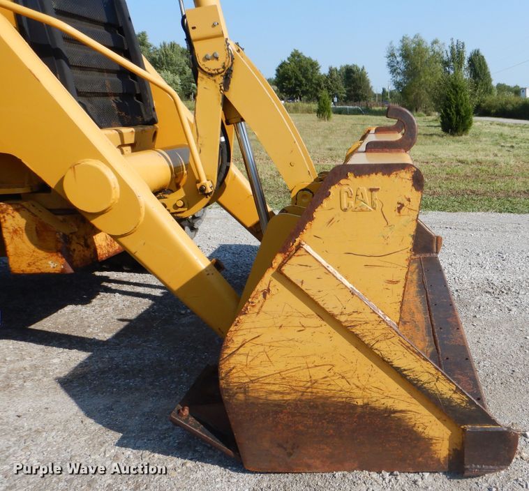 image for item GM9193 2004 Caterpillar 416D  backhoe