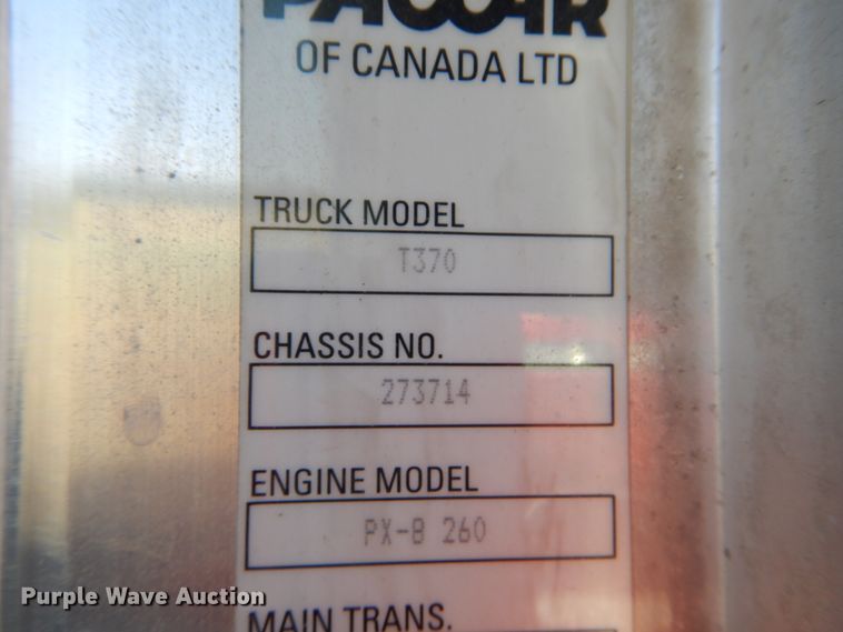 image for item GM9195 2010 Kenworth T370  vacuum truck