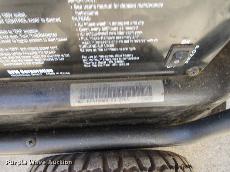 image for item GQ9186 (2) heaters