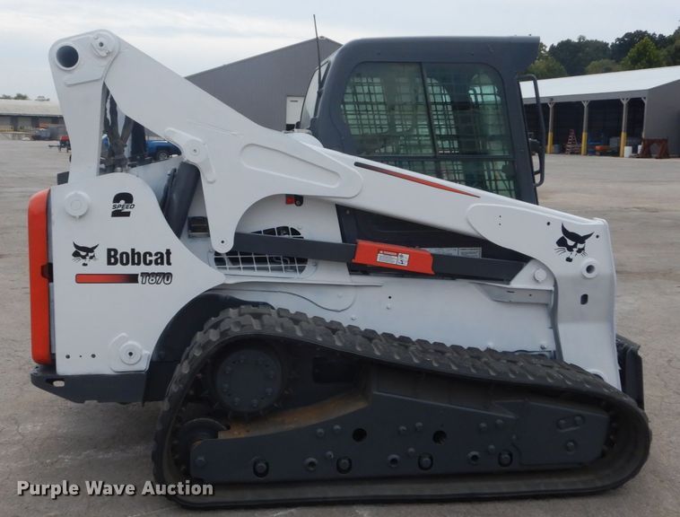 image for item GR9810 2016 Bobcat T870  tracked skid steer loader