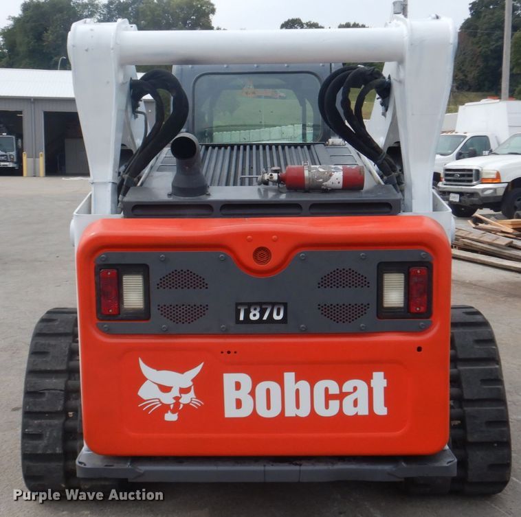 image for item GR9810 2016 Bobcat T870  tracked skid steer loader