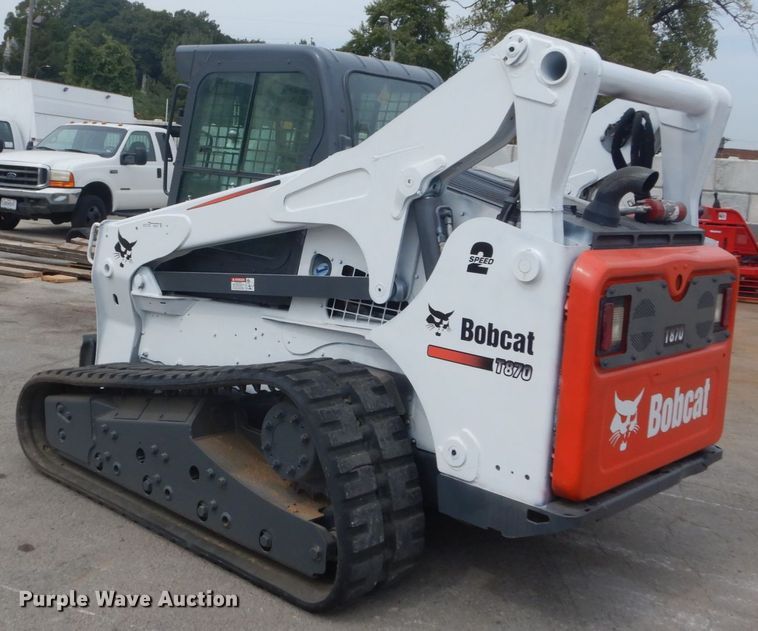 image for item GR9810 2016 Bobcat T870  tracked skid steer loader