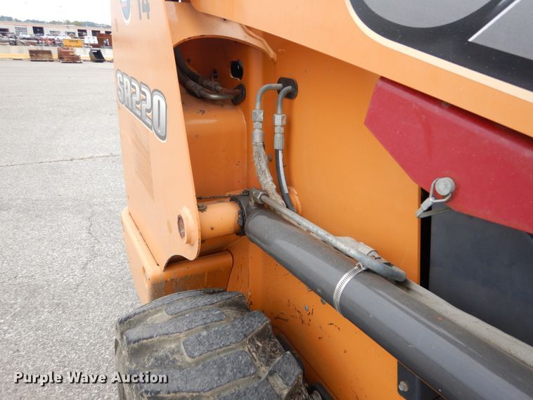 image for item GR9828 2012 Case SR220  skid steer loader