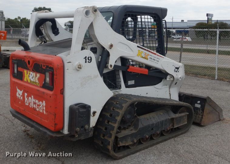 image for item GR9829 2016 Bobcat T595  tracked skid steer loader