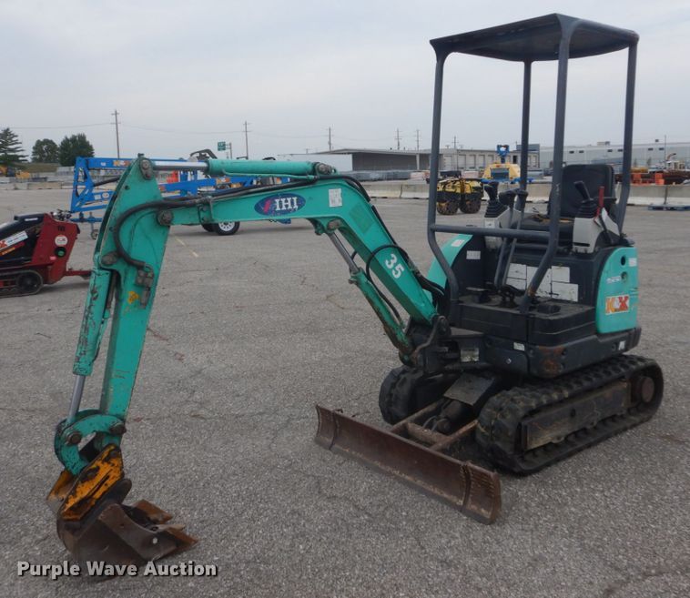 image for item GR9831 2014 IHI 17VX  mini excavator