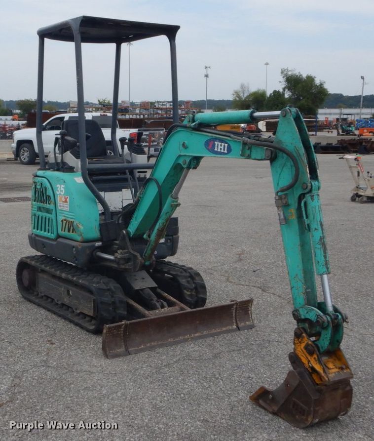 image for item GR9831 2014 IHI 17VX  mini excavator