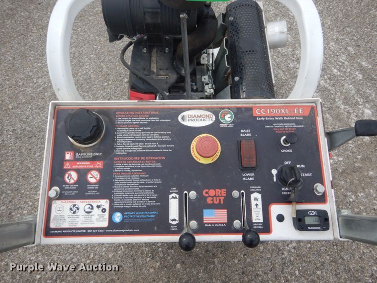 image for item GR9832 Core Cut CC190XL-EE concrete saw