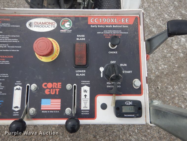 image for item GR9832 Core Cut CC190XL-EE concrete saw