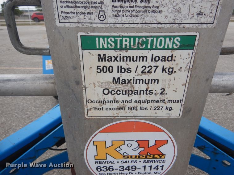 image for item GR9834 2014 Genie TZ-50  boom lift