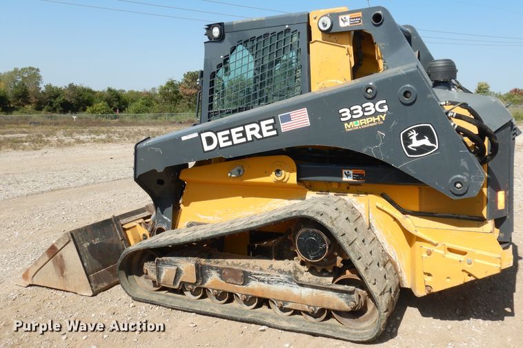 image for item HD9472 2017 John Deere 333G  tracked skid steer loader