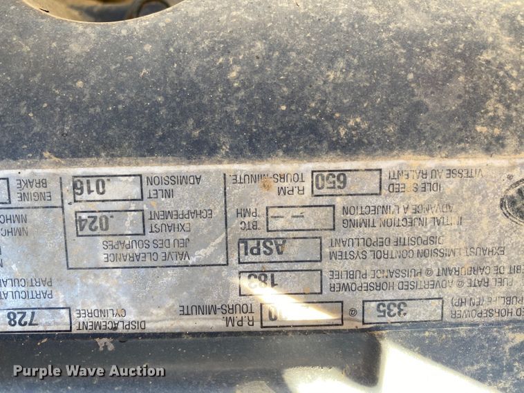 image for item HE9835 2004 Mack Granite  dump truck