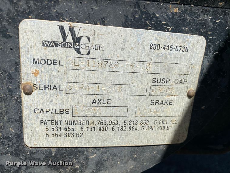 image for item HE9835 2004 Mack Granite  dump truck