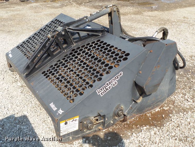 image for item HF9590 Bobcat LR6B skid steer landscape rake