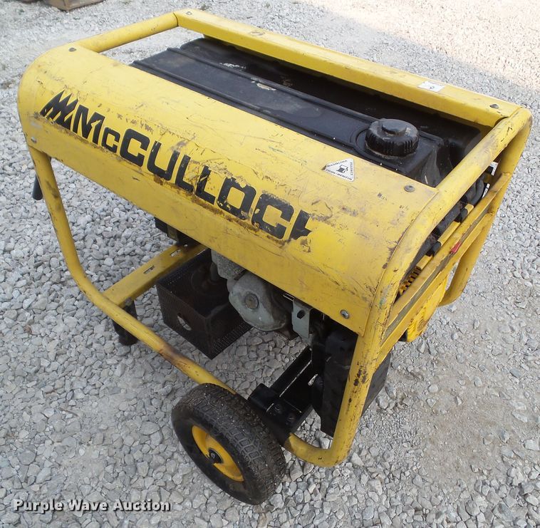 image for item HF9594 Mccullough generator