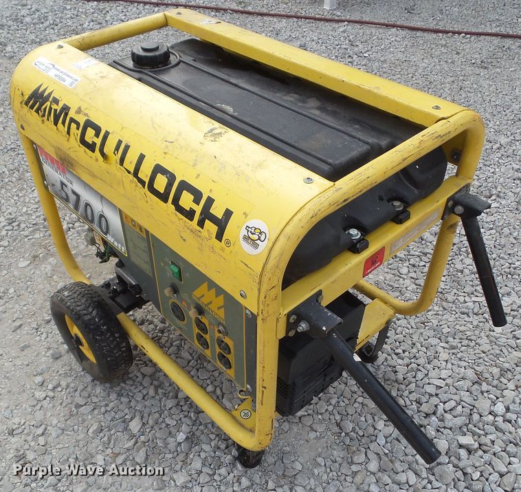 image for item HF9594 Mccullough generator