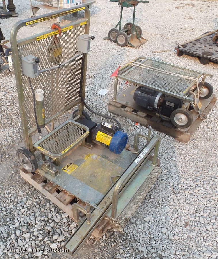 image for item HF9598 (2) National Carpet Equipment carpet pullers