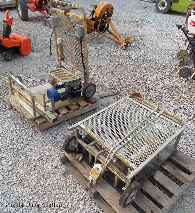 image for item HF9598 (2) National Carpet Equipment carpet pullers