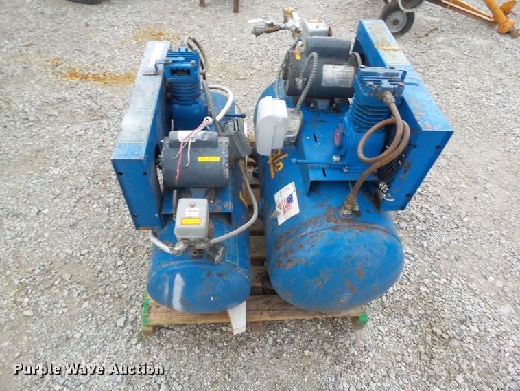 image for item HF9609 (2) Emglo air compressors