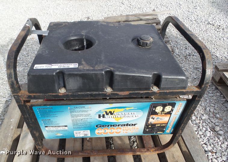 Western generator in Des Moines, IA | Item HF9638 sold | Purple Wave