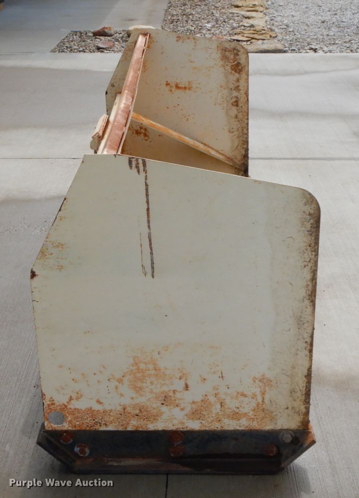 image for item HJ9687 93"W skid steer snow pusher