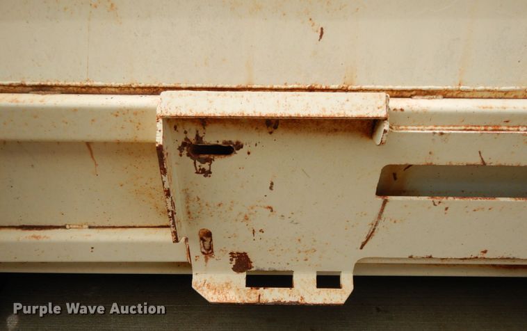 image for item HJ9687 93"W skid steer snow pusher