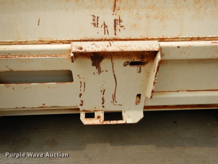 image for item HJ9687 93"W skid steer snow pusher