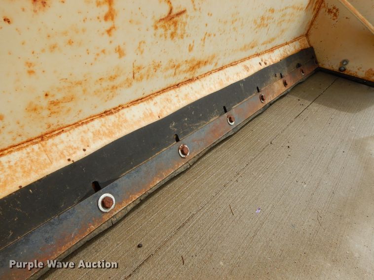 image for item HJ9687 93"W skid steer snow pusher