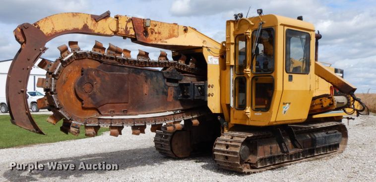 image for item HJ9722 1998 Vermeer T755 Commander  trencher