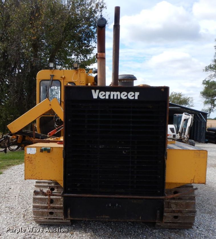 image for item HJ9722 1998 Vermeer T755 Commander  trencher