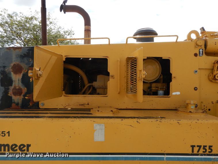 image for item HJ9722 1998 Vermeer T755 Commander  trencher