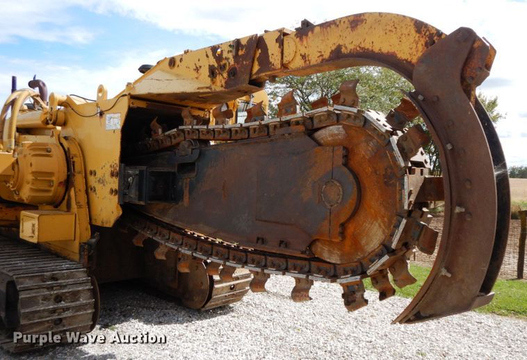 image for item HJ9722 1998 Vermeer T755 Commander  trencher