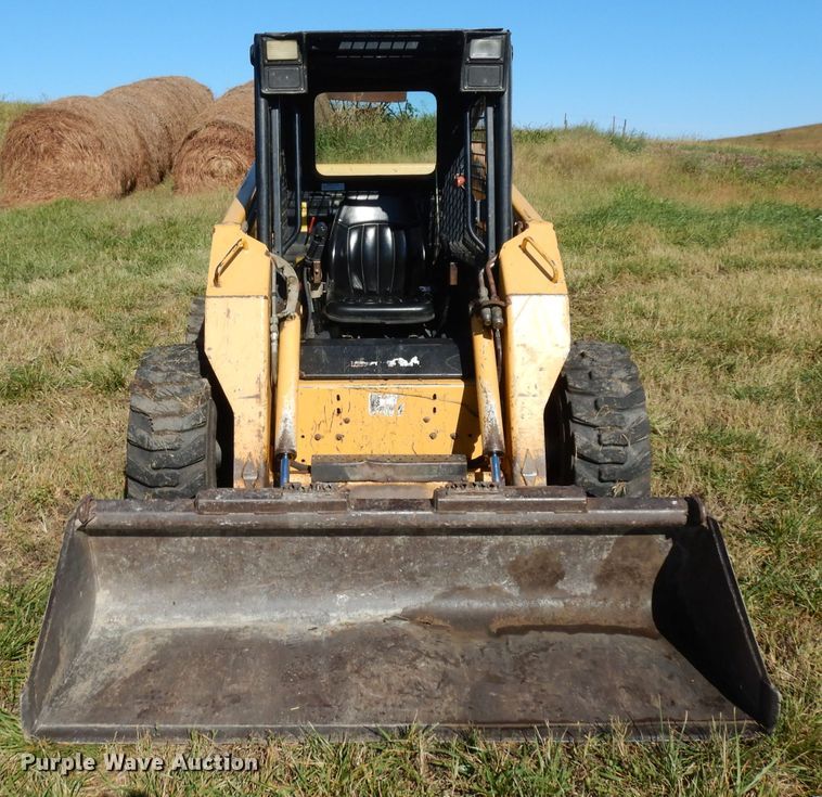 image for item HN9304 John Deere 8875  skid steer loader