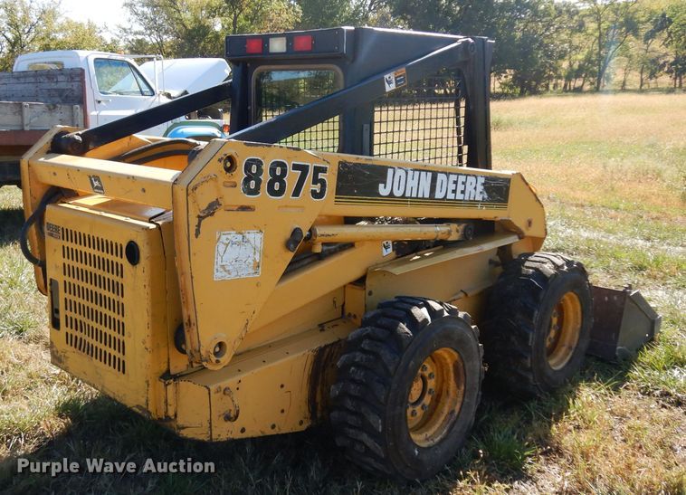 image for item HN9304 John Deere 8875  skid steer loader