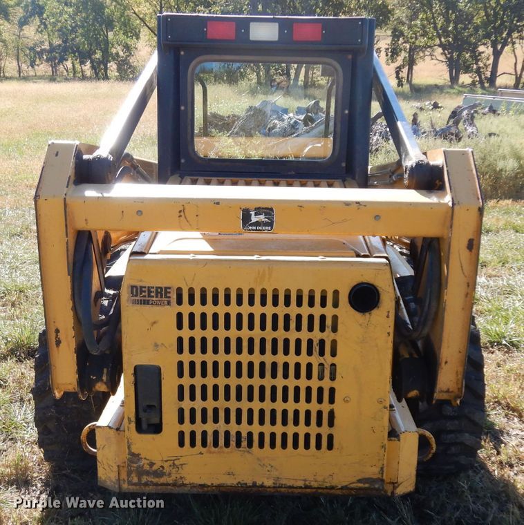 image for item HN9304 John Deere 8875  skid steer loader
