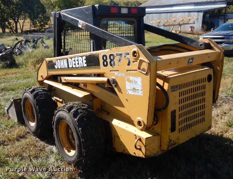 image for item HN9304 John Deere 8875  skid steer loader