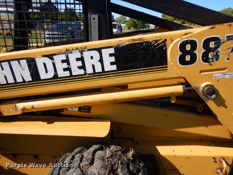 image for item HN9304 John Deere 8875  skid steer loader