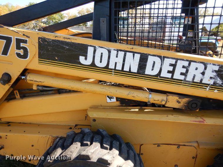 image for item HN9304 John Deere 8875  skid steer loader