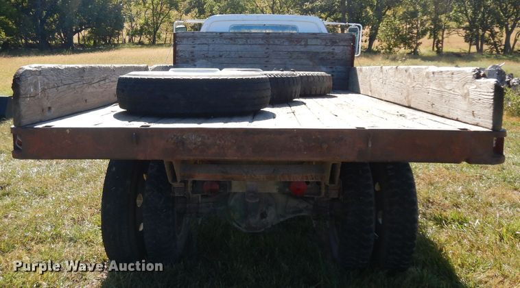 image for item HN9305 1983 Chevrolet C60  flat dump bed truck