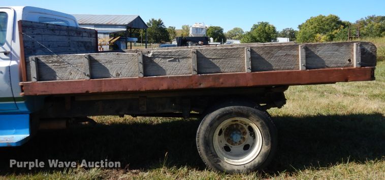 image for item HN9305 1983 Chevrolet C60  flat dump bed truck