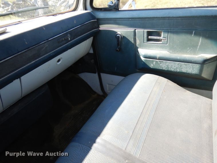 image for item HN9305 1983 Chevrolet C60  flat dump bed truck