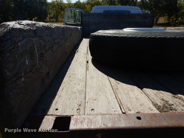 image for item HN9305 1983 Chevrolet C60  flat dump bed truck