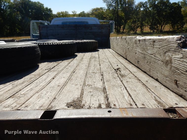 image for item HN9305 1983 Chevrolet C60  flat dump bed truck