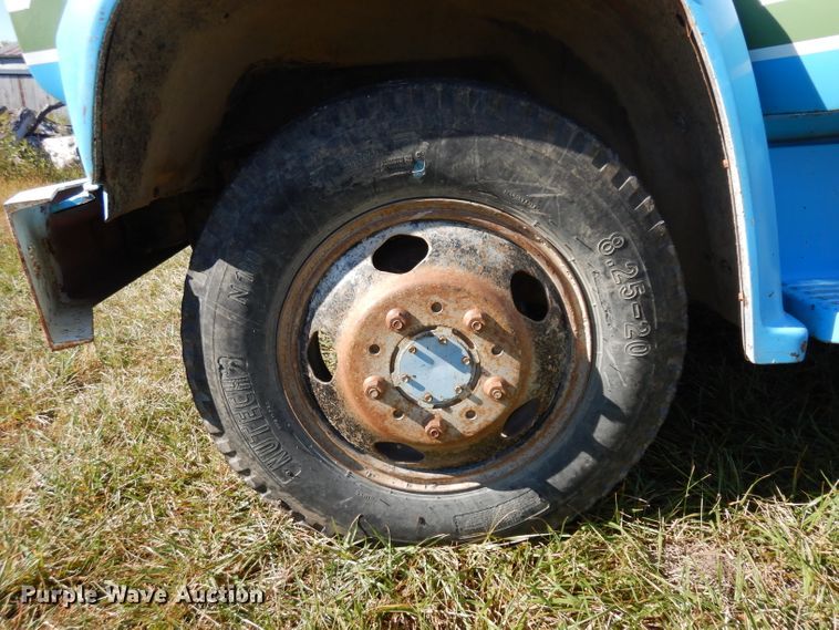 image for item HN9305 1983 Chevrolet C60  flat dump bed truck